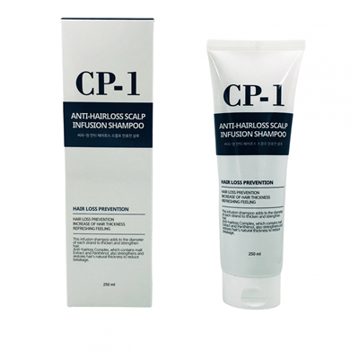 ESTHETIC HOUSE Шампунь для волос ПРОТИВ ВЫПАДЕНИЯ CP-1 Anti-hair loss scalp infusion shampoo, 250 мл 012357 - фото 6559