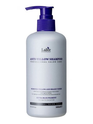 La'dor Шампунь для светлых волос Anti-Yellow Shampoo 300ml 815334 - фото 6582