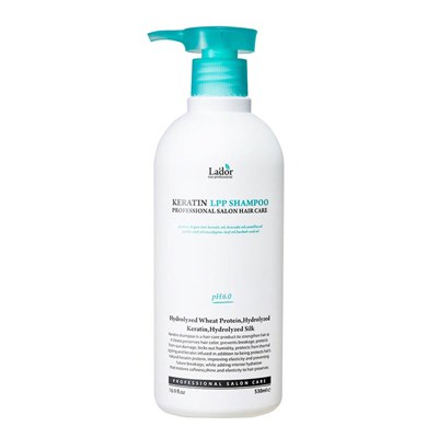 La'dor Шампунь для волос с кератином Keratin LPP Shampoo 530ml 811053 - фото 6585