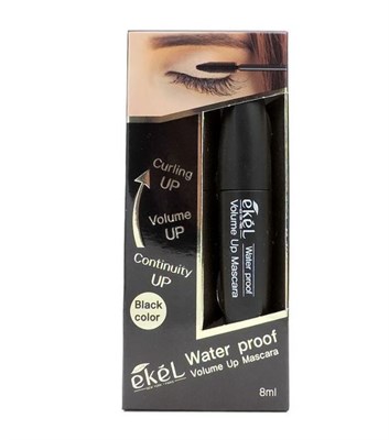 Ekel Водостойкая тушь для ресниц подкручивание и объём, Ekel Volume Up Mascara Black Water proof, 8 мл 000389 - фото 6638