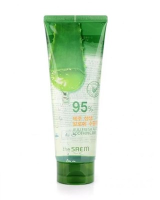 THE SAEM Гель для лица и тела с экстрактом алоэ вера Jeju Fresh Aloe Soothing Gel 99% 250мл СМ4384 - фото 6882