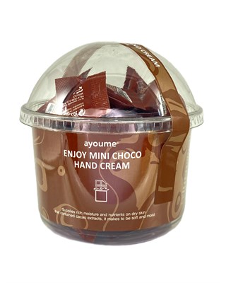 AYOUME MINI Крем для рук Ayoume Enjoy Mini Choco Hand Cream НАБОР  30шт*3гр АЮМ 65 НБР 30 - фото 6912