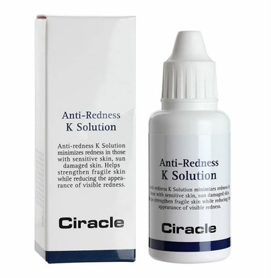 CIRACLE Тонер для лица против покраснений с витамином К Тонер К Anti-Redness K Solution 30ml СР39 - фото 6923