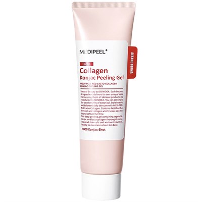 MEDI-PEEL Red Lacto Collagen Konjac Peeling Gel Пилинг-скатка с лактобактериями и коллагеном (95ml) 4156 - фото 7051