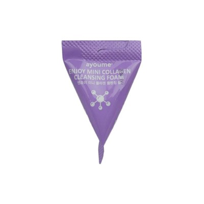 AYOUME Enjoy Mini Collagen Cleansing Foam Пенка для умывания с коллагеном, 3 гр. 4157 - фото 7053