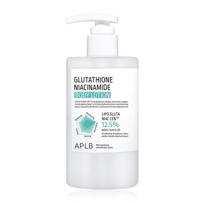 APLB Крем-лосьон для тела с глутатионом и ниацинамидом GLUTATHIONE NIACINAMIDE BODY LOTION (300 мл) 4198