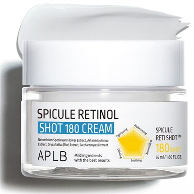 APLB Крем для лица со спикулами и ретинолом Spicule Retinol Shot 180 Cream (55 мл) 4200