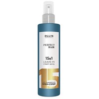 Ollin Несмываемый крем-спрей Perfect Hair Leave-in Cream Spray 15 в 1, 250 мл, Россия 011650