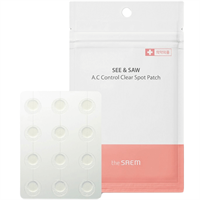 The Saem Маска-патч See & Saw  A.C Control Clear Spot Patch 24 наклейки СМ3904